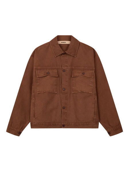  Rough. Patch-pocket Jacket - Brown 