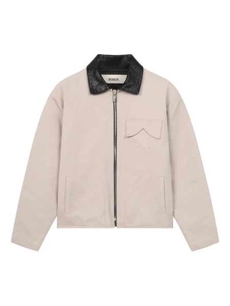  Rough. Two-tone Zip-up Jacket - Neutrals 