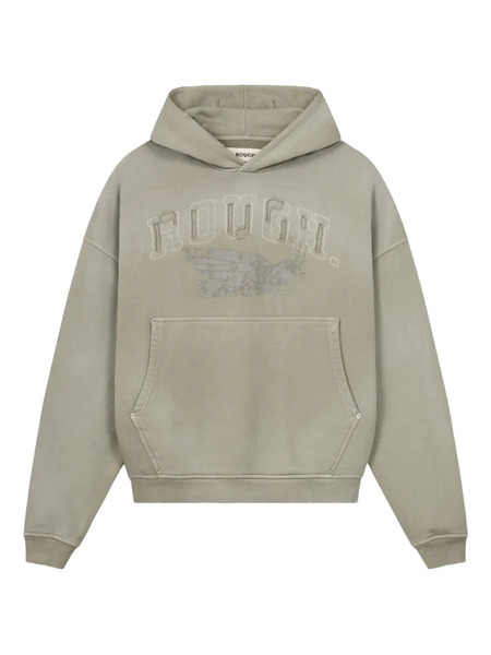  Rough. Used Bird Hoodie - Green 