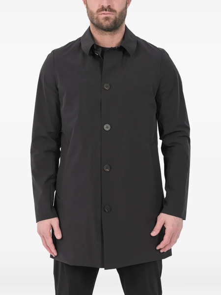  Rrd Button-up Coat - Black 