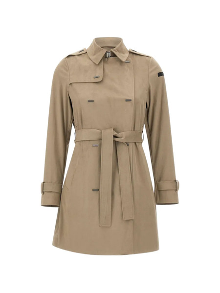  Rrd Double-breasted Belted Trench Coat - Neutrals 