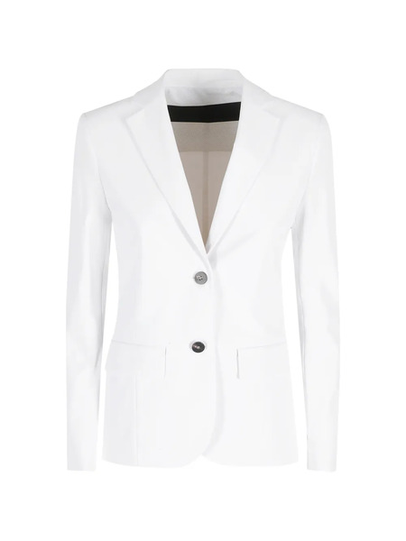  Rrd Flap-pocket Single-breasted Blazer - White 