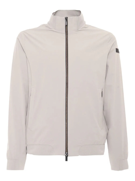  Rrd High-neck Zip-front Jacket - Grey 