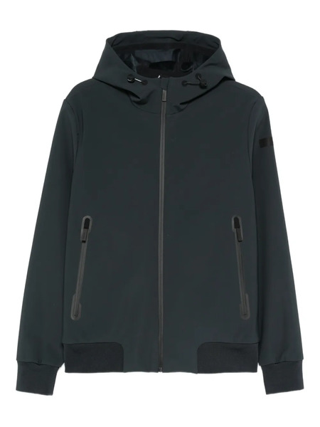  Rrd Hooded-neck Zip-fastening Jacket - Grey 