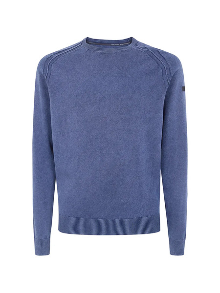  Rrd Ribbed Crew-neck Sweater - Blue 