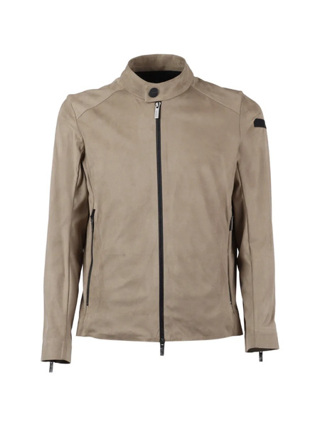 Rrd Zip Biker Jacket - Neutrals 