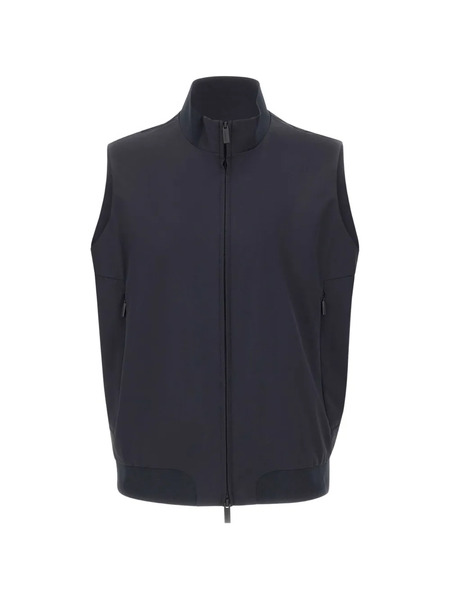  Rrd Zip Mock-neck Gilets - Grey 