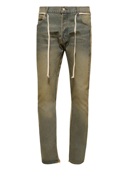  Rrr123 Distressed Drawstring Jeans - Blue 