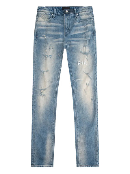  Rta Distressed Bootcut Jeans - Blue 
