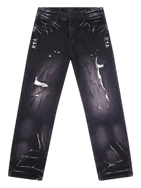  Rta Jonas Distressed Jeans - Black 