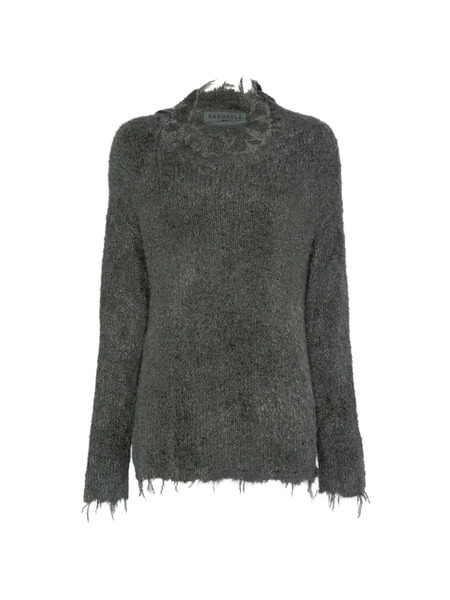  Rundholz Frayed Sweater - Green 