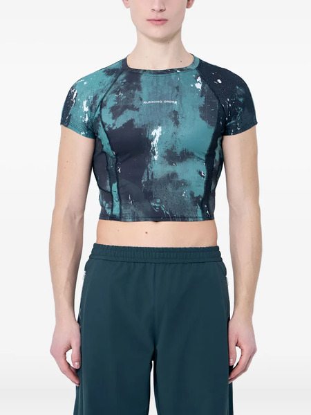  Running Order Casey T-shirt - Green 