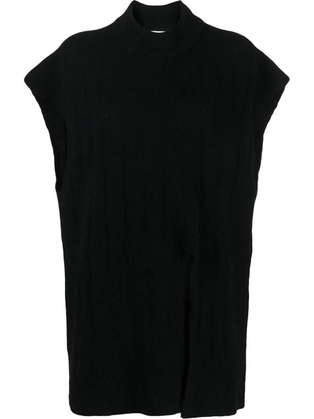  Rus Mock-neck Knit Jumper - Blue 