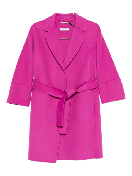  's Max Mara Arona Belted Coat - Pink 