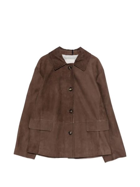  's Max Mara Button Patch-pocket Jacket - Brown 