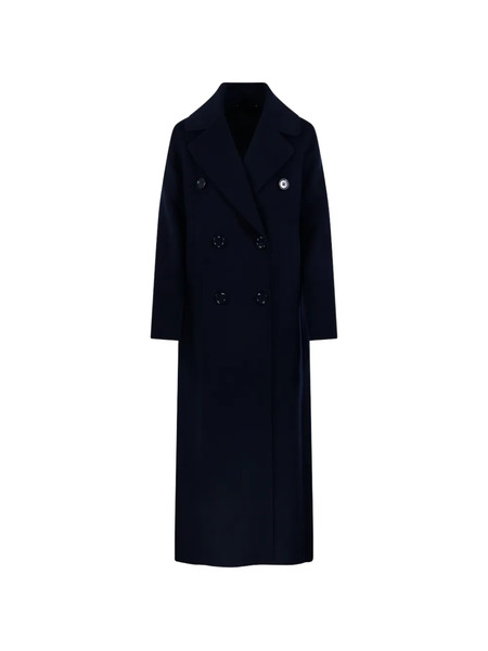 's Max Mara Buttoned Coat - Blue 