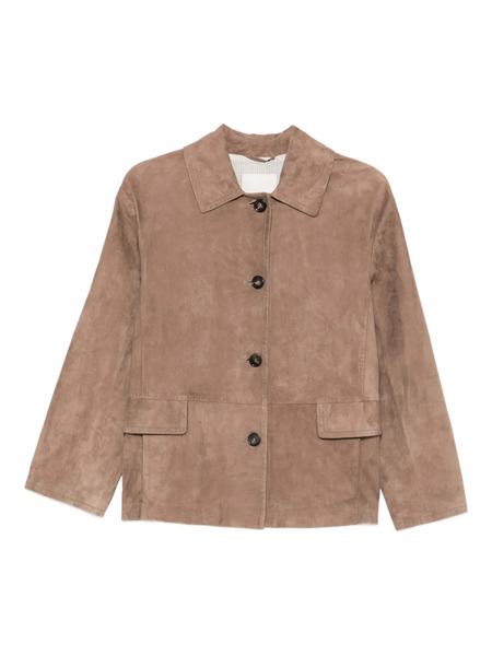  's Max Mara Buttoned Jacket - Brown 