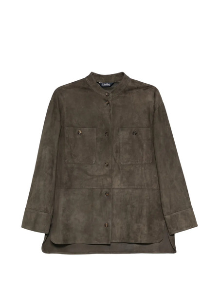  's Max Mara Buttoned Pocket Jacket - Green 