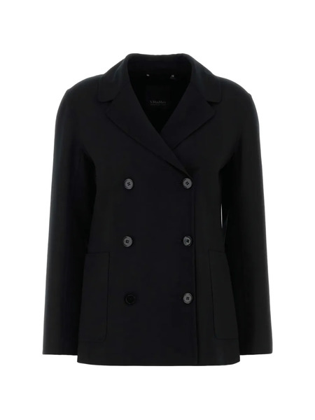 's Max Mara Double-breasted Blazer - Black 