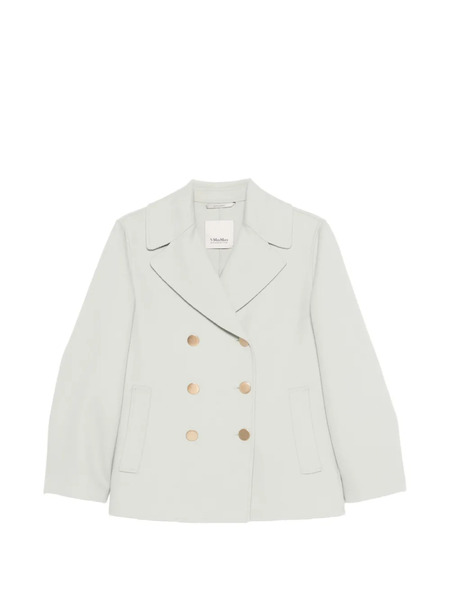  's Max Mara Double-breasted Peacoat - Green 