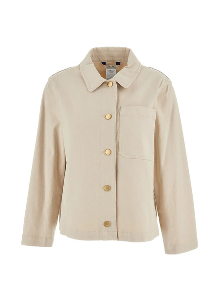  's Max Mara Fascino Button-up Patch-pocket Jacket - Neutrals 