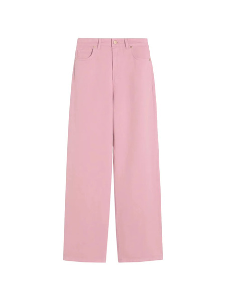 's Max Mara High-waisted Trousers - Pink 
