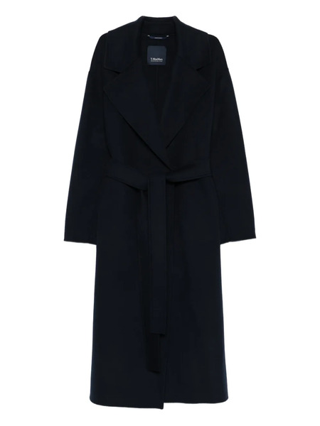  's Max Mara Hobby Belted Coat - Blue 