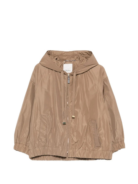 's Max Mara Hooded Zip Jacket - Neutrals 