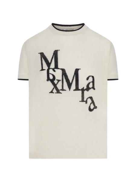  's Max Mara Logo-print T-shirt - Neutrals 
