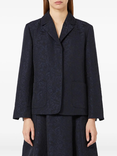  's Max Mara Long-sleeve Blazer - Blue 