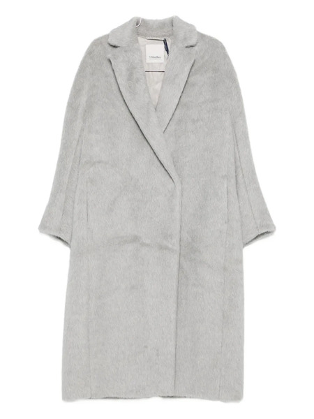  's Max Mara Notched-collar Coat - Grey 
