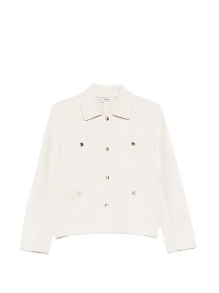  's Max Mara Pocket Jersey Jacket - Neutrals 