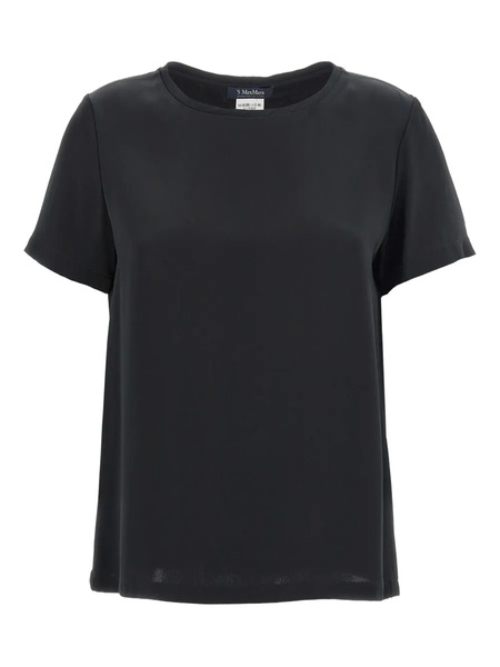  's Max Mara Rebecca Short-sleeve Blouse - Black 