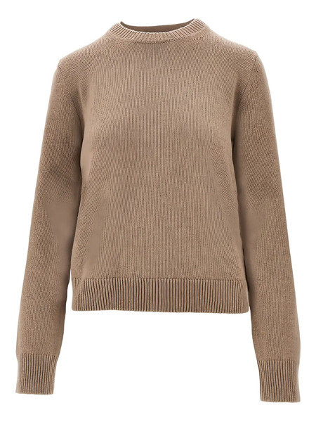  's Max Mara Ribbed Sweater - Brown 