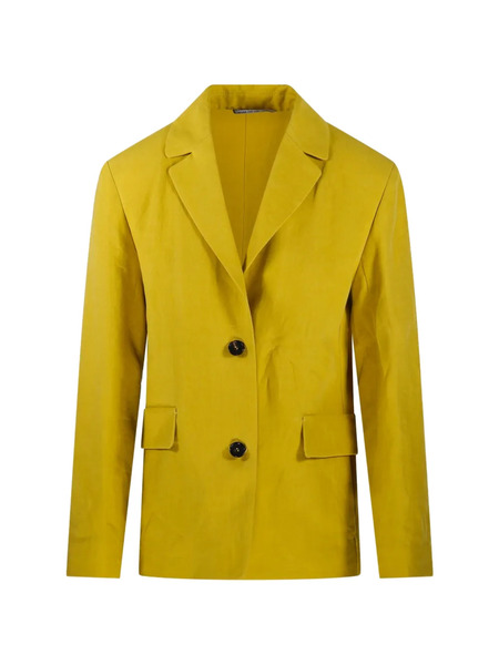  's Max Mara Single-breasted Blazer - Yellow 