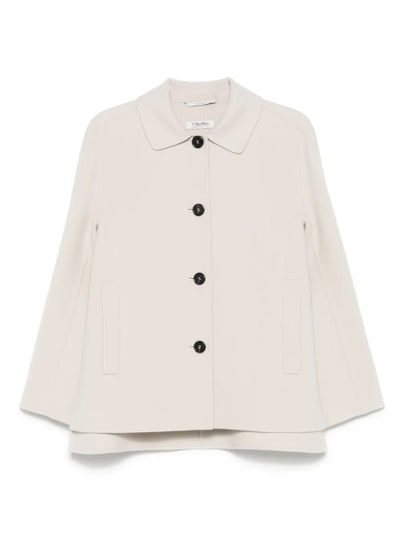  's Max Mara Single-breasted Coat - Neutrals 