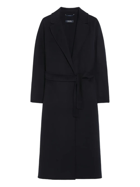  's Max Mara Tailored Belted Coat - Blue 