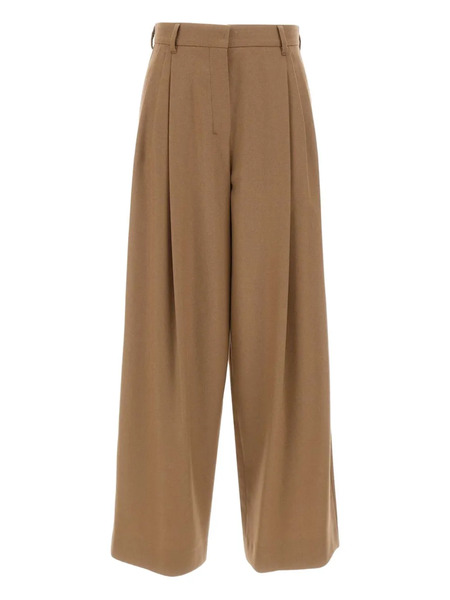  's Max Mara Titty Pleated Trousers - Brown 