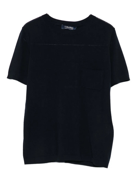  's Max Mara Wool T-shirt - Blue 