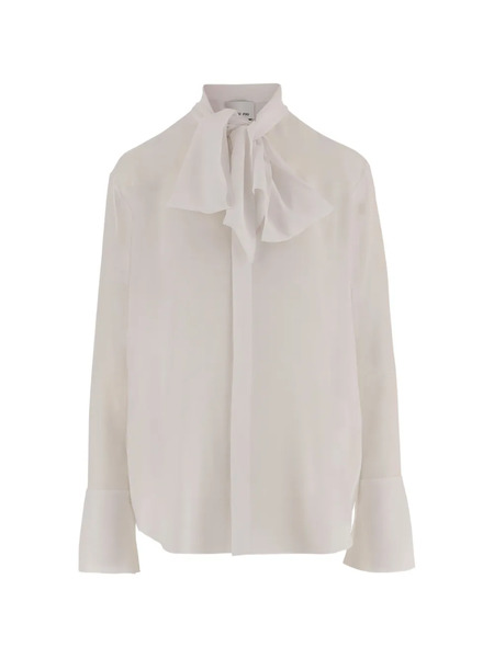  Sa Su Phi Bow-detail Shirt - White 
