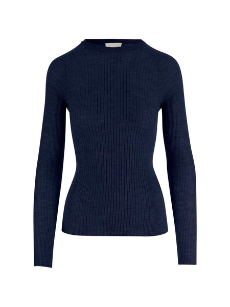  Sa Su Phi Long-sleeved Ribbed T-shirt - Blue 
