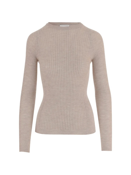  Sa Su Phi Long-sleeved Ribbed T-shirt - Neutrals 