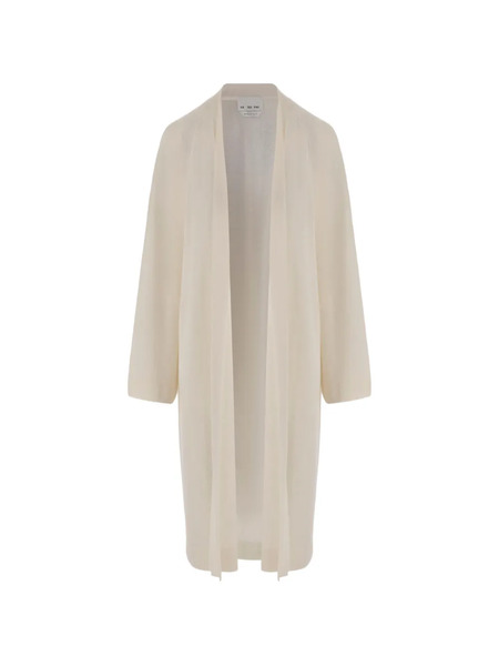  Sa Su Phi Open-front Long-sleeve Coat - Neutrals 