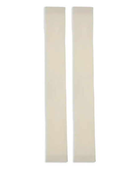  Sa Su Phi Ribbed Silk Gloves - Neutrals 