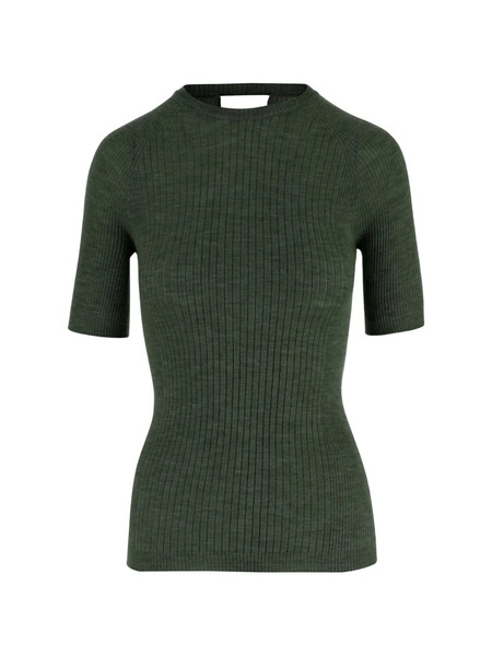  Sa Su Phi Short-sleeved Ribbed T-shirt - Green 