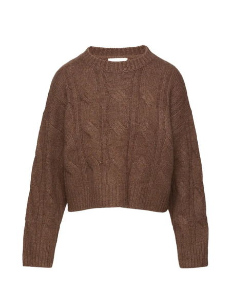  Sablyn Cable Knit Jumper - Brown 