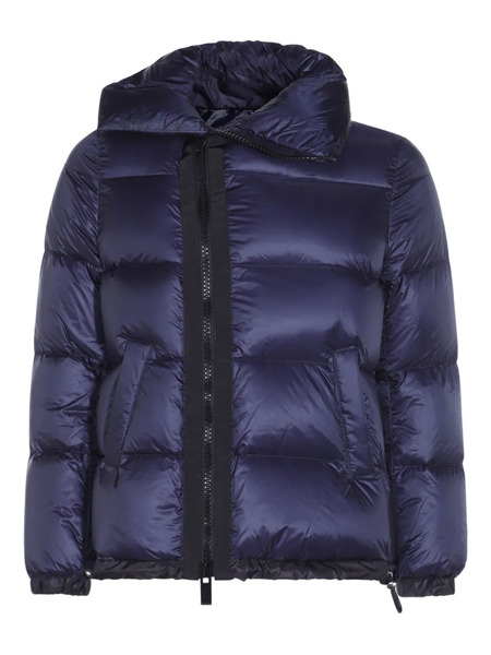  Sacai Asymmetric-zip Padded Jacket - Blue 