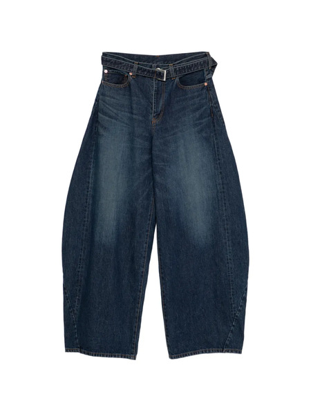  Sacai Belted Jeans - Blue 