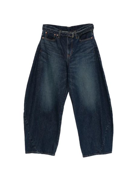  Sacai Belted Jeans - Blue 