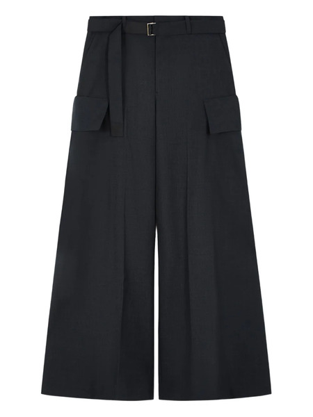  Sacai Belted Mcargo Pockets - Blue 